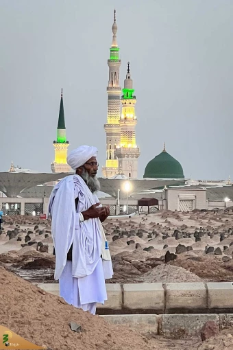 حال و هوای قبرستان بقیع 3