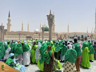 ملیت ها در حرم نبوی 2