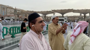 ملیت ها در حرم نبوی 7