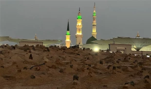حال‌ و هوای قبرستان بقیع در ایام حج تمتع 1402 7