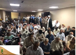 مراسم ترحیم چهار زائر ایرانی برگزار شد 5