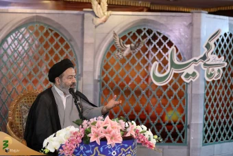 مراسم دعای کمیل زائران ایرانی در مدینه منوره 3