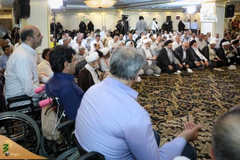 مراسم دعای کمیل زائران ایرانی در مدینه منوره 14
