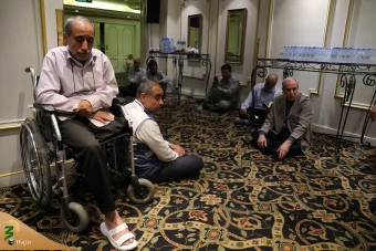 مراسم دعای کمیل زائران ایرانی در مدینه منوره 22