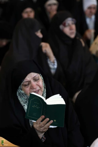 مراسم دعای کمیل زائران ایرانی در مدینه منوره 29
