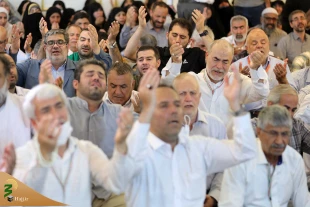 چهارمین مراسم دعای کمیل در مدینه برگزار شد 8