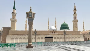 گنبد زیبای خضرای مسجدالنبی + گزارش تصویری