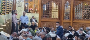 زائران امام حسین(ع) در کربلا فرازهای دعای کمیل را زمزمه کردند 2
