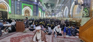 فرازهای دعای ندبه در خمیه گاه حسینی طنین انداز شد  7