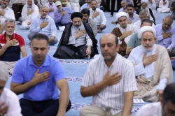 با حضور حجت الاسلام والمسلمین نواب صورت گرفت؛
روضه‌خوانی و سینه‌زنی زائران ایرانی به مناسبت شهادت امام جواد(ع) 2