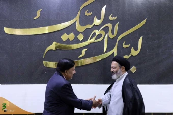 دیدار رئیس بعثه حج سریلانکا با سرپرست حجاج ایرانی 2