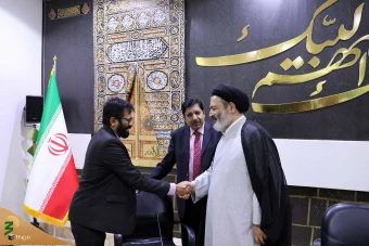 دیدار رئیس بعثه حج سریلانکا با سرپرست حجاج ایرانی 3
