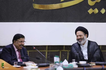 دیدار رئیس بعثه حج سریلانکا با سرپرست حجاج ایرانی 12