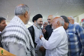 دیدار صمیمی سرپرست حجاج ایرانی با زائران کشورمان در مکه مکرمه _ 1 10