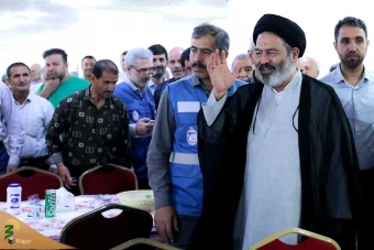 دیدار صمیمی سرپرست حجاج ایرانی با زائران کشورمان در مکه مکرمه _ 1 14