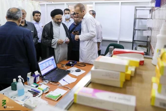 دیدار صمیمی سرپرست حجاج ایرانی با زائران کشورمان در مکه مکرمه _ 1 20