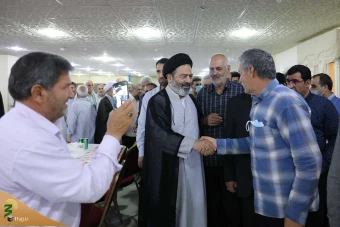 دیدار صمیمی سرپرست حجاج ایرانی با زائران کشورمان در مکه مکرمه _ 1 19