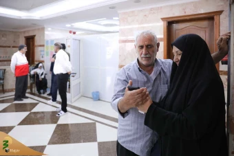 دیدار صمیمی سرپرست حجاج ایرانی با زائران کشورمان در مکه مکرمه _ 1 32
