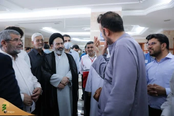 دیدار صمیمی سرپرست حجاج ایرانی با زائران کشورمان در مکه مکرمه _ 1 36