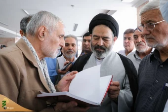 دیدار صمیمی سرپرست حجاج ایرانی با زائران کشورمان در مکه مکرمه _ 1 31