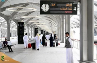 نقش مهم «قطار حرمین» در تسهیل تردد زائران بیت الله الحرام و حرم مطهر نبوی(ص)+تصاویر 2