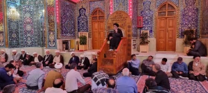 عزاداری زائران ایرانی در گرامیداشت شهادت امام جواد(ع) در کربلا