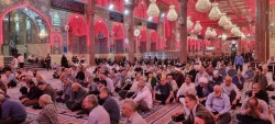 برگزاری مجلس عزاداری شهادت امام جواد(ع) در حرم مطهر امام حسین (ع) 2