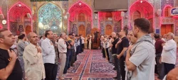 برگزاری مجلس عزاداری شهادت امام جواد(ع) در حرم مطهر امام حسین (ع) 4