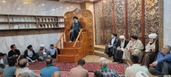 مراسم عزاداری زائران ایرانی در سوگ شهادت امام جواد(ع) در سرداب حرم حضرت عباس(ع) 2