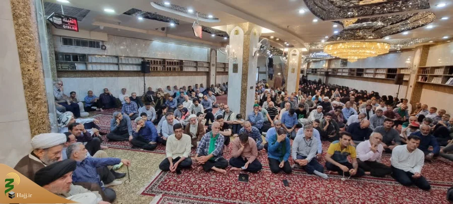 مراسم عزاداری زائران ایرانی در سوگ شهادت امام جواد(ع) در سرداب حرم حضرت عباس(ع) 2