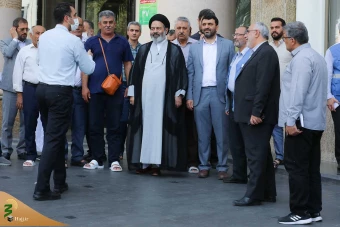 دیدار صمیمی سرپرست حجاج ایرانی با زائران کشورمان در مکه مکرمه _ 2 2