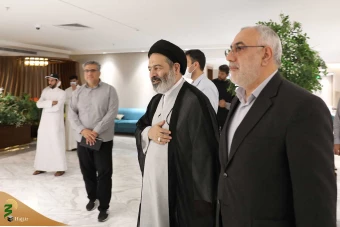 دیدار صمیمی سرپرست حجاج ایرانی با زائران کشورمان در مکه مکرمه _ 2 5