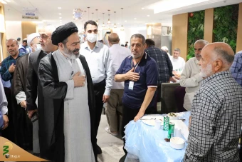 دیدار صمیمی سرپرست حجاج ایرانی با زائران کشورمان در مکه مکرمه _ 2 9