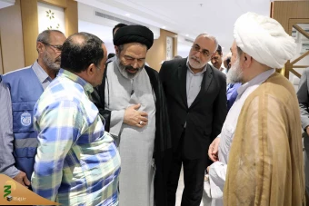 دیدار صمیمی سرپرست حجاج ایرانی با زائران کشورمان در مکه مکرمه _ 2 12