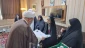 دیدار دختر نوجوان ایرانی حافظ کل قرآن با نماینده بعثه مقام معظم رهبری در عراق 5