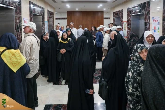 دیدار صمیمی سرپرست حجاج ایرانی با زائران کشورمان در مکه مکرمه _ 3 3
