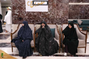 دیدار صمیمی سرپرست حجاج ایرانی با زائران کشورمان در مکه مکرمه _ 3 9