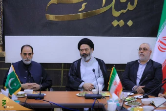 دیدار وزیر امور مذهبی پاکستان با سرپرست حجاج ایرانی 4