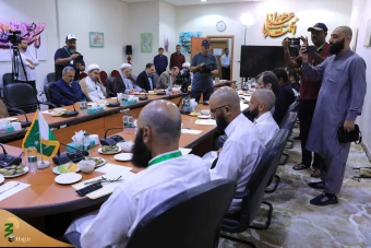 دیدار وزیر امور مذهبی پاکستان با سرپرست حجاج ایرانی 5