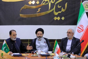 دیدار وزیر امور مذهبی پاکستان با سرپرست حجاج ایرانی 12