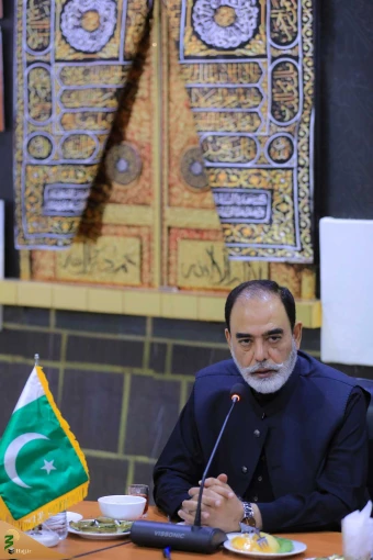 دیدار وزیر امور مذهبی پاکستان با سرپرست حجاج ایرانی 21