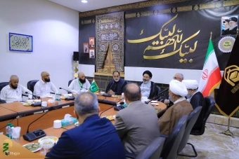 دیدار وزیر امور مذهبی پاکستان با سرپرست حجاج ایرانی 22