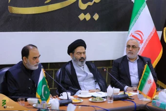 دیدار وزیر امور مذهبی پاکستان با سرپرست حجاج ایرانی 24