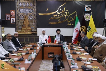 دیدار رئیس بعثه حج ترکیه با سرپرست حجاج ایرانی 3