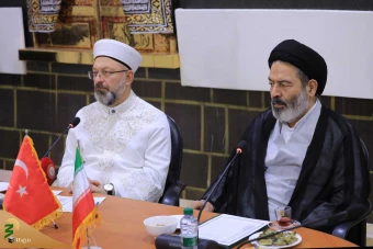 دیدار رئیس بعثه حج ترکیه با سرپرست حجاج ایرانی 8