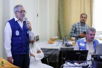 دیدار صمیمی سرپرست حجاج ایرانی با زائران کشورمان در مکه مکرمه _ 4 8