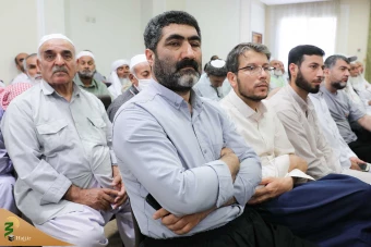 دیدار صمیمی سرپرست حجاج ایرانی با زائران کشورمان در مکه مکرمه _ 4 11
