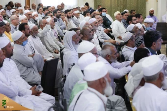 دیدار صمیمی سرپرست حجاج ایرانی با زائران کشورمان در مکه مکرمه _ 4 29