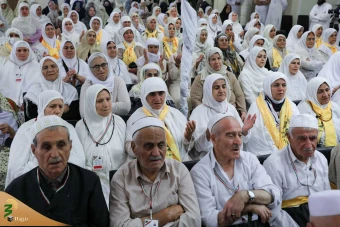 دیدار صمیمی سرپرست حجاج ایرانی با زائران کشورمان در مکه مکرمه _ 4 16