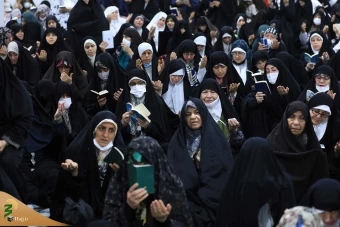 مراسم دعای کمیل زائران ایرانی در مکه مکرمه 18